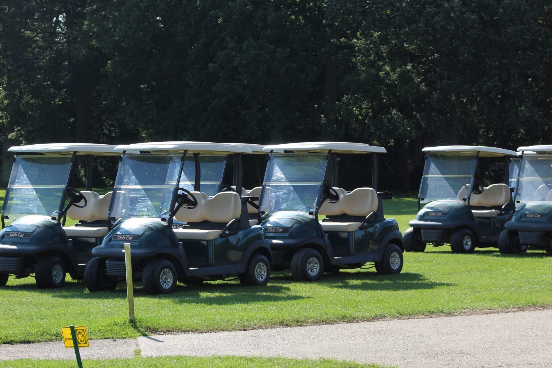 Whittlebury Park Golf Buggies