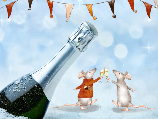 New Years Eve Gala Ball Column Image