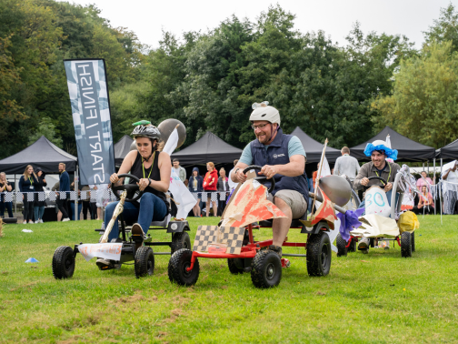 Soap Box Derby Team Building Activity Column Image