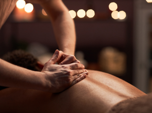 MASSAGE Treatment images on front page (503 x 375 px)