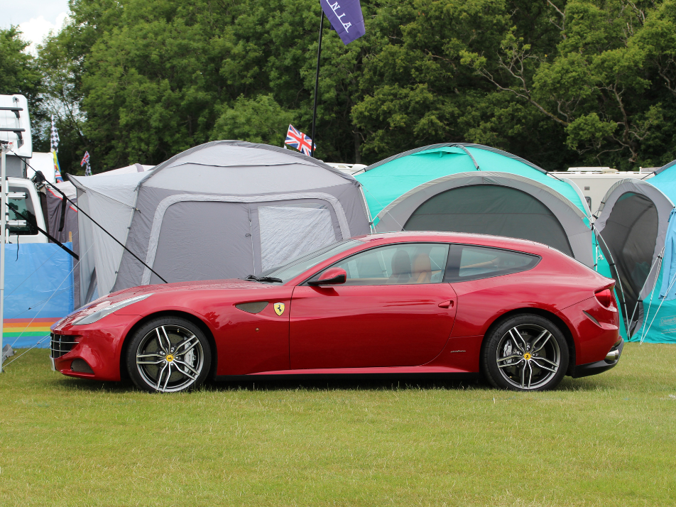 CarFest Camping Text Image Widget