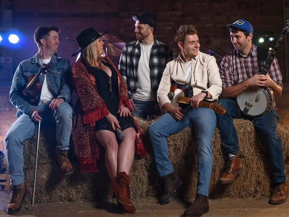 Country Hoedown Text Image Widget Image