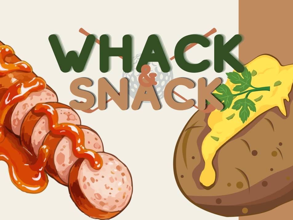Whack & Snack – Jacket Potato and Bratwurst Image Widget