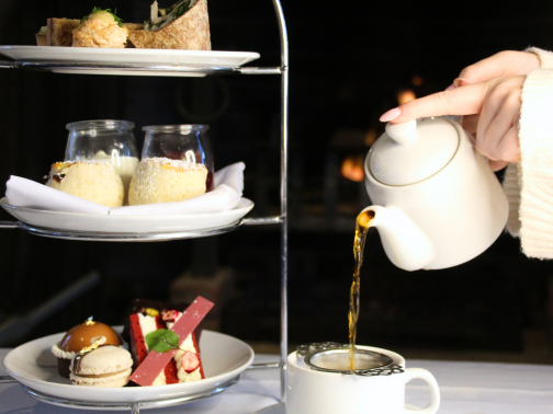 Winter Afternoon Tea Column Widget Image