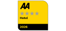 AA 4 Star Hotel Award Logo 2026