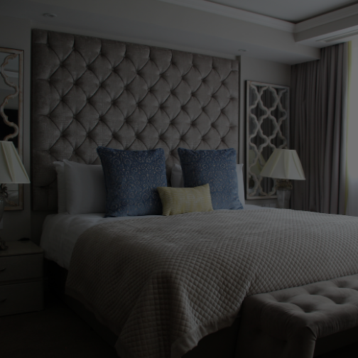 Bedroom Darkened CTA Block