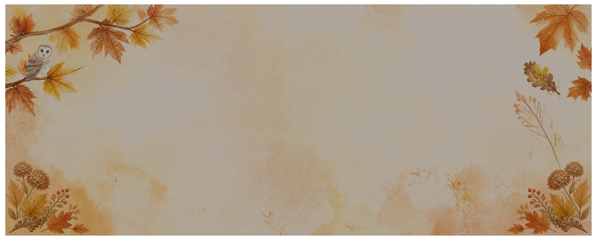 Autumn Full Width CTA Image